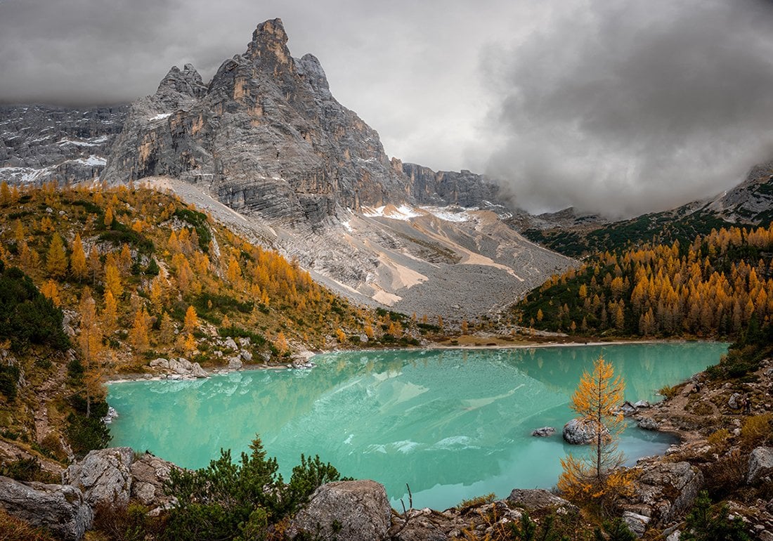 landscape lago di sorapis