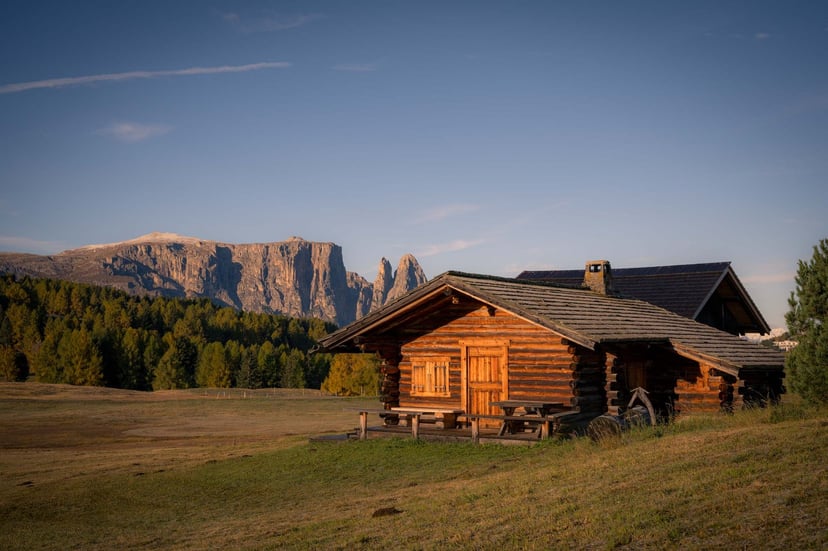 Seiser Alm in de herfst