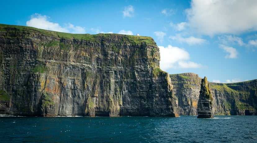 Cliffs of Moher vanaf boot terugweg