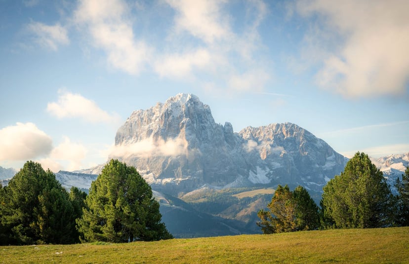 Col Raiser bergstation panorama