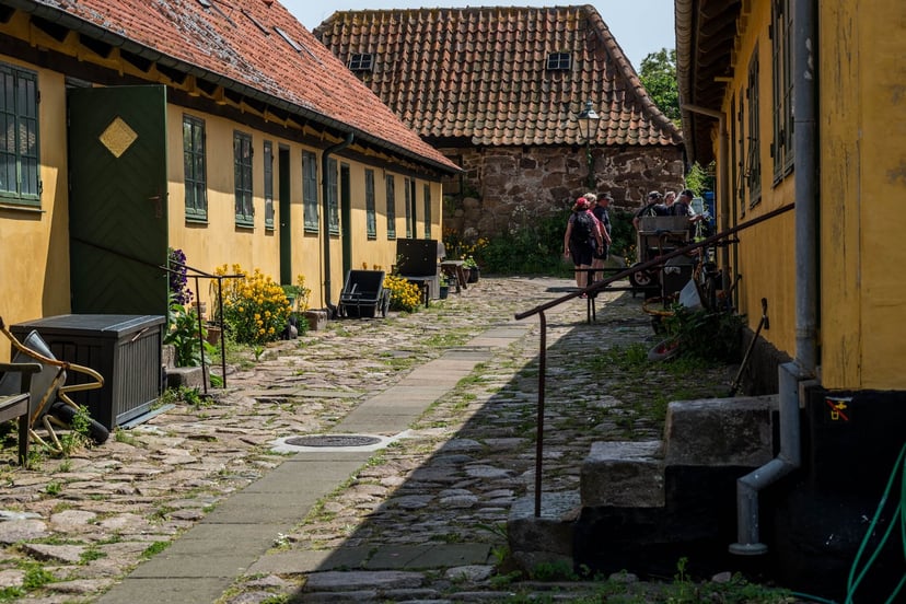 Haven Christiansø aankomst