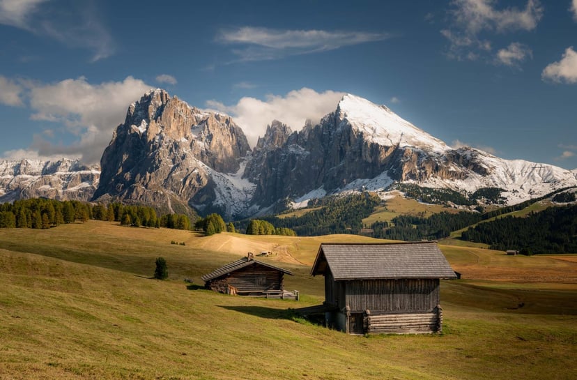 Seiser Alm in de herfst