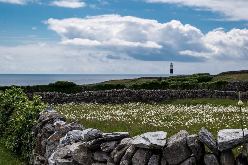 Inisheer traditioneel landschap weiden
