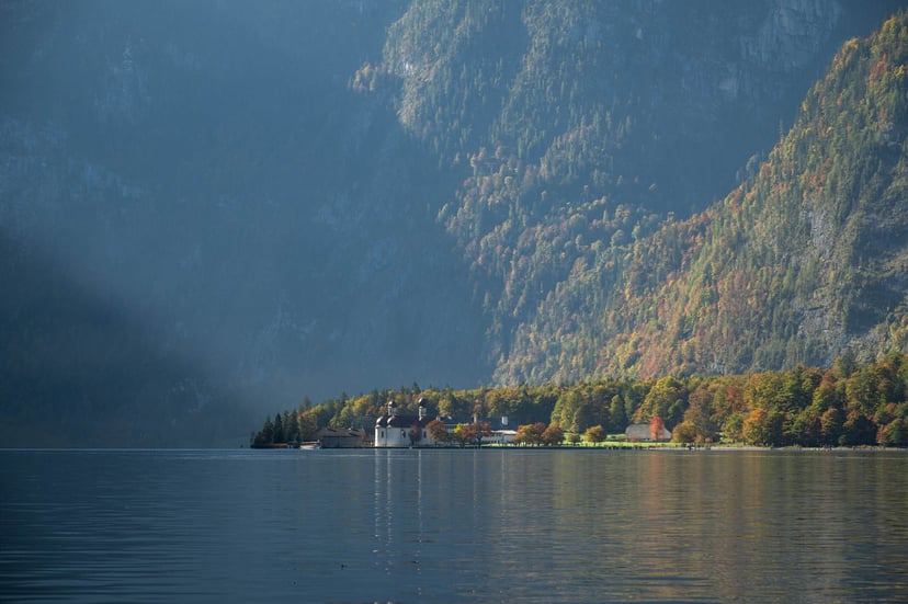 Boottocht Königssee bergpanorama