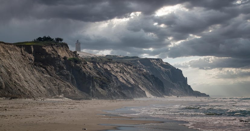 Rubjerg Knude vuurtoren panorama duinen Noordzee